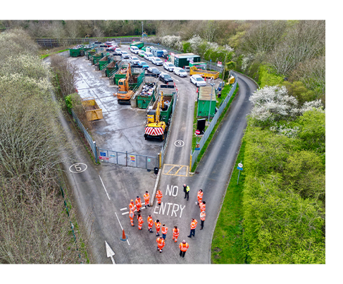 Neston Household Waste Recycling Centre CWR
