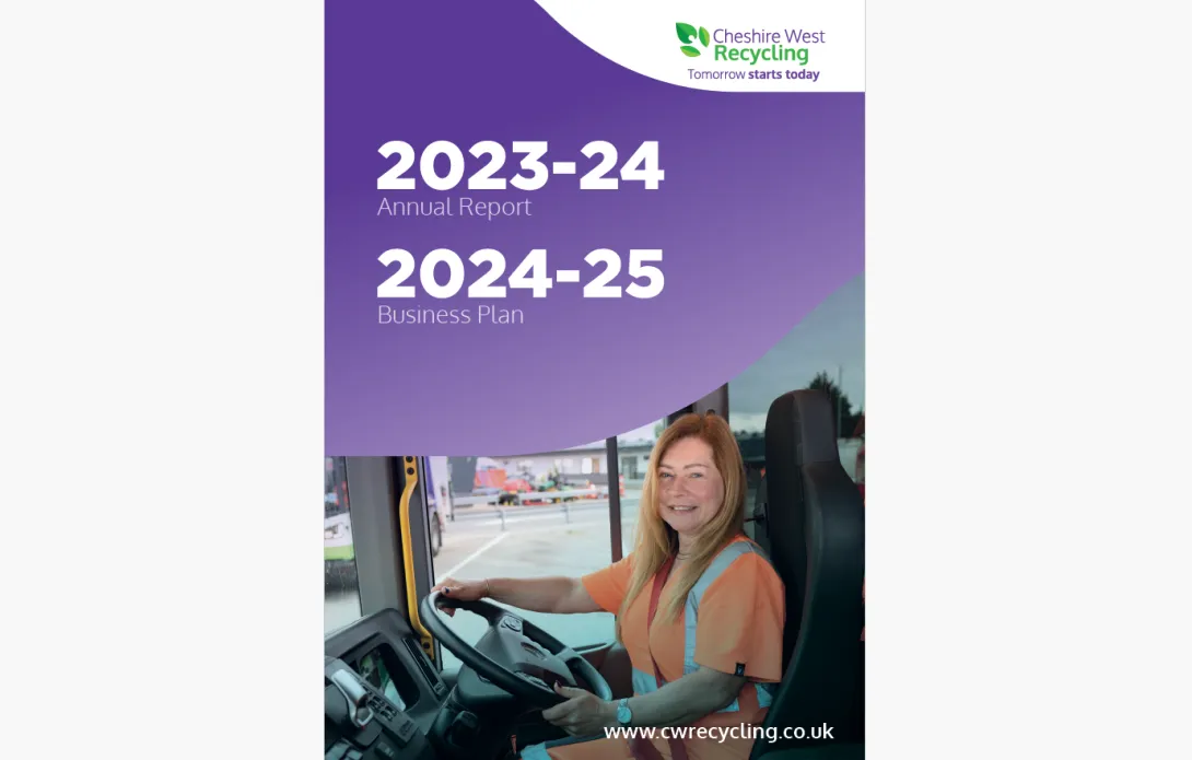 Our 2023/24 Annual Report and 2024/25 Business Plan front cover