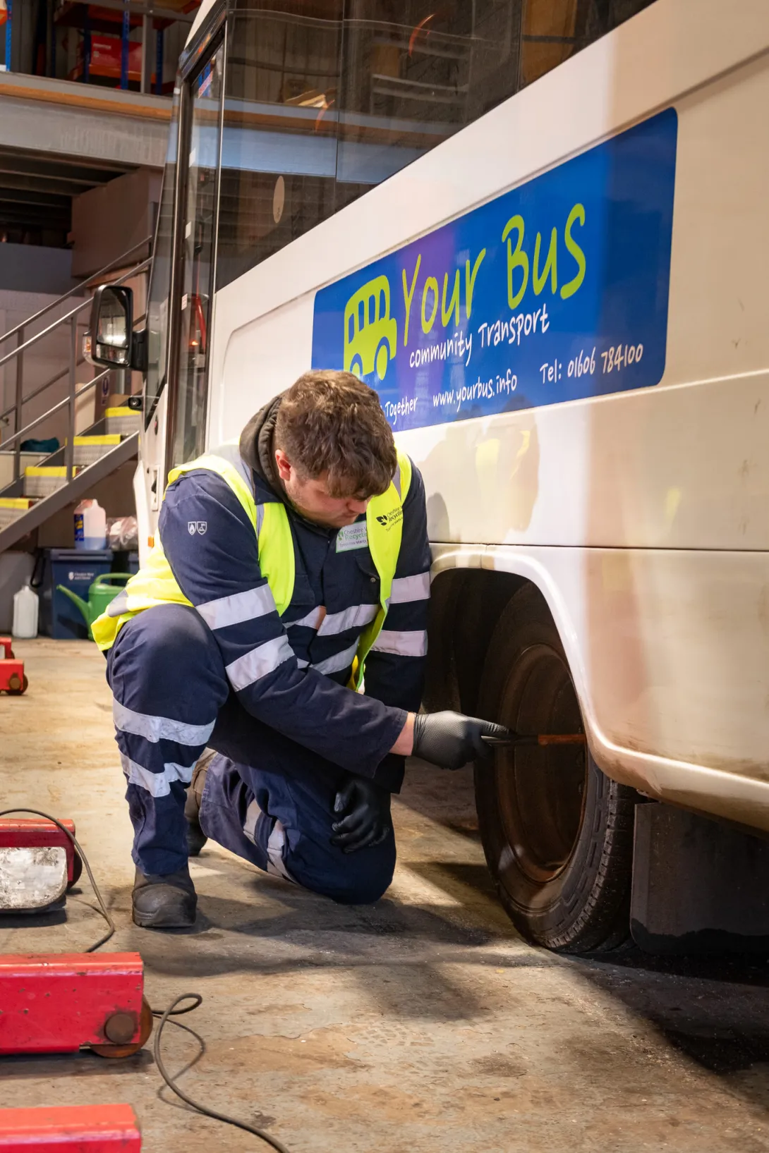 Cheshire West and Chester community bus